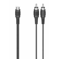 Hama redukcia cinch zásuvka - 2 cinch vidlice (subwoofer adaptér)
